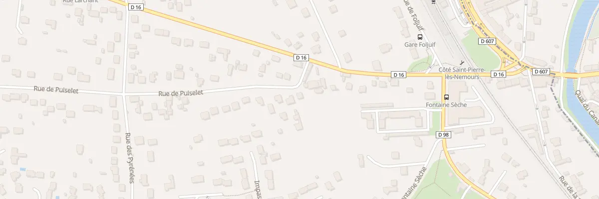 Plan du 3 Rue de Puiselet à Saint-Pierre-lès-Nemours