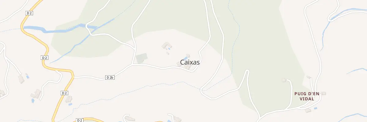 Plan du 5001 Als Orteils à Caixas