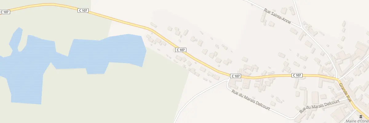 Plan du 23 Rue de Chipilly à Étinehem-Méricourt