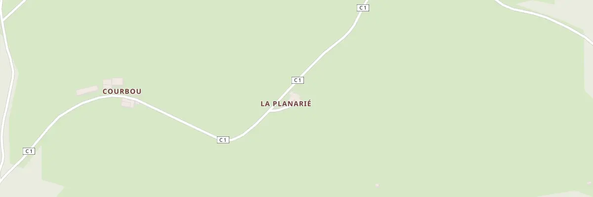 Plan du 5188 La Planarie à Combret