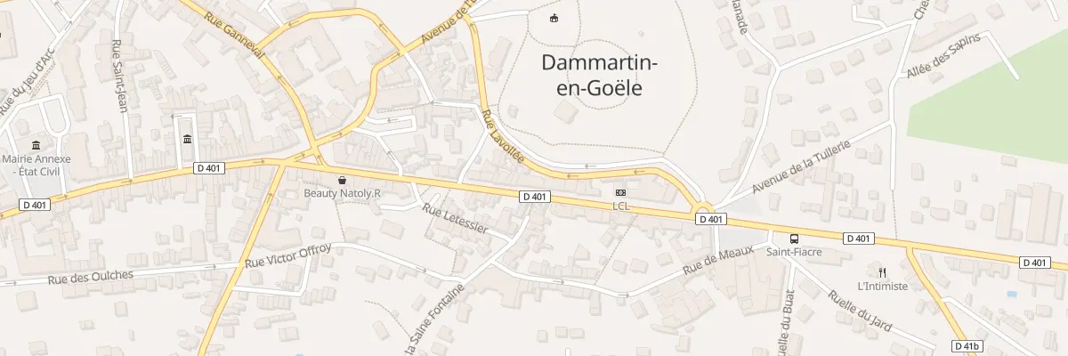 Plan du 159 Rue du Général de Gaulle à Dammartin-en-Goële