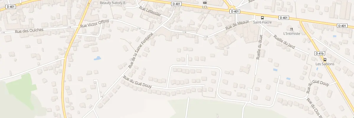 Plan du 74 Rue du Gué Douy à Dammartin-en-Goële