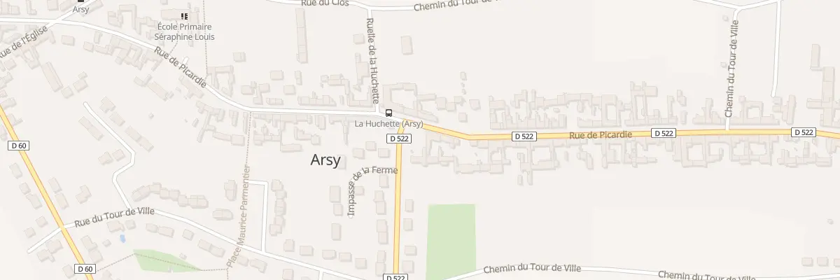 Plan du 71 Rue de Picardie à Arsy