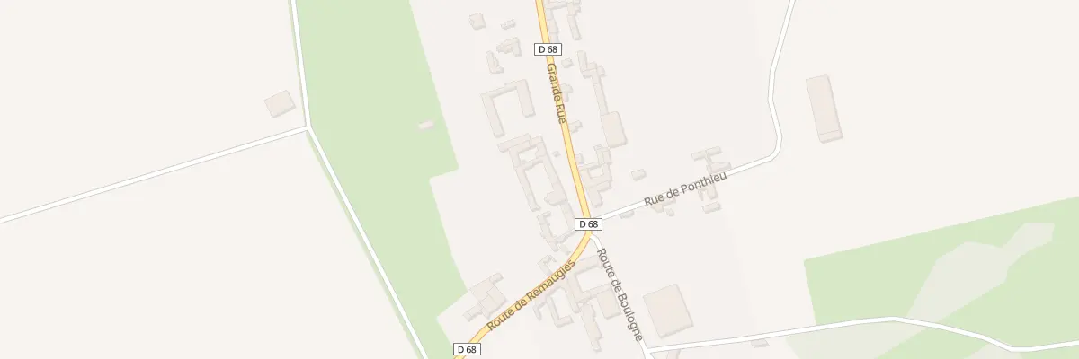 Plan du 41 Rue Grande Rue à Fescamps
