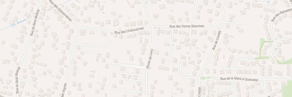 Plan du 70 Rte de Livry à Vaux-le-Pénil
