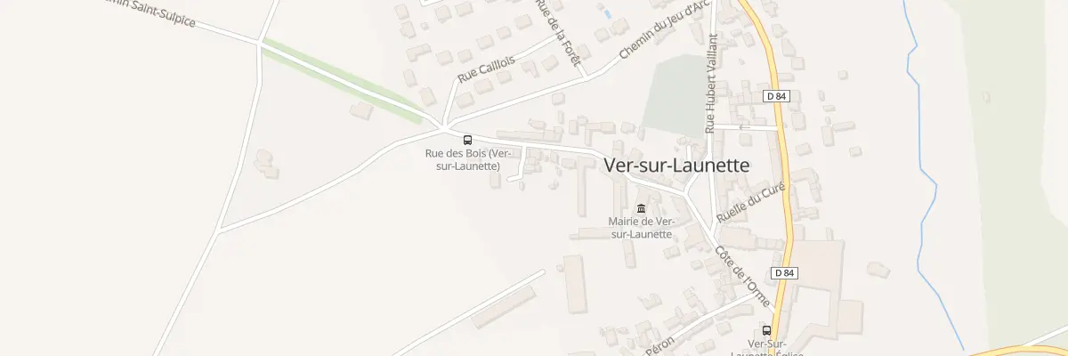 Plan du 19 Rue du Bois à Ver-sur-Launette