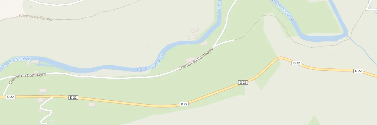 Plan du 5119 Le Combayre à Estaing
