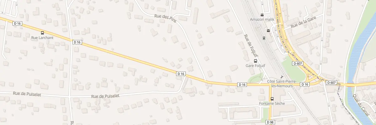 Plan du 3 Rue des Pins à Saint-Pierre-lès-Nemours