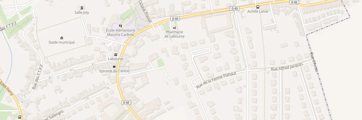 Plan du 26 Rue de la Ferme Flahaut à Labourse