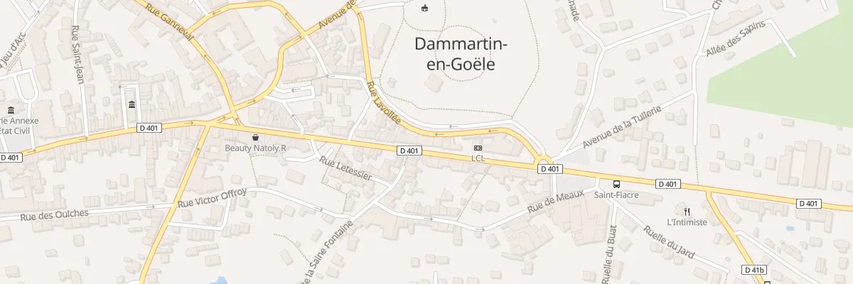 Plan du 159B Rue du Général de Gaulle à Dammartin-en-Goële