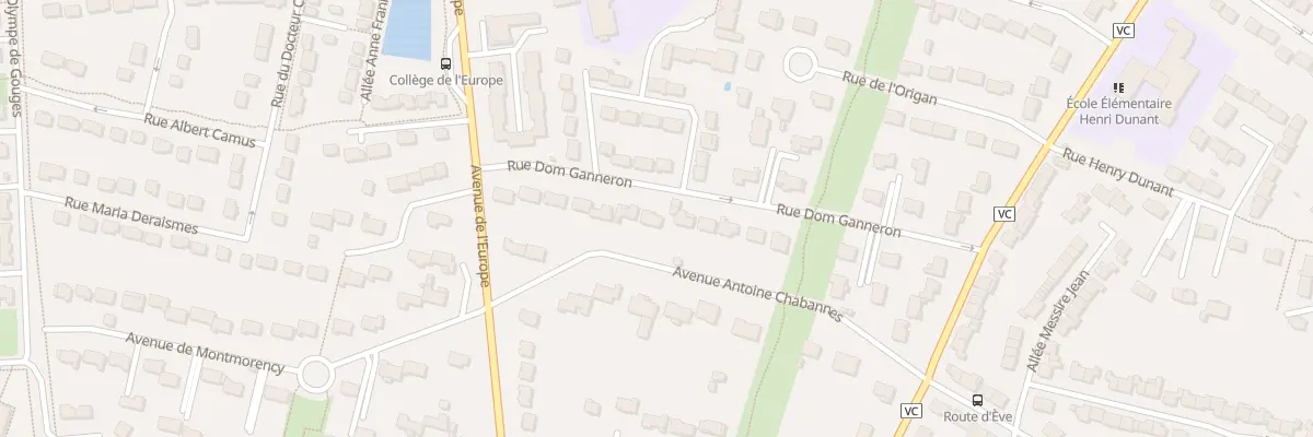 Plan du 19 Rue Dom Ganneron à Dammartin-en-Goële