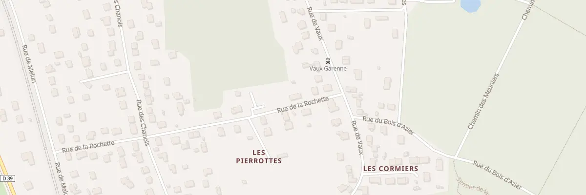 Plan du 17B Rue de la Rochette à Livry-sur-Seine