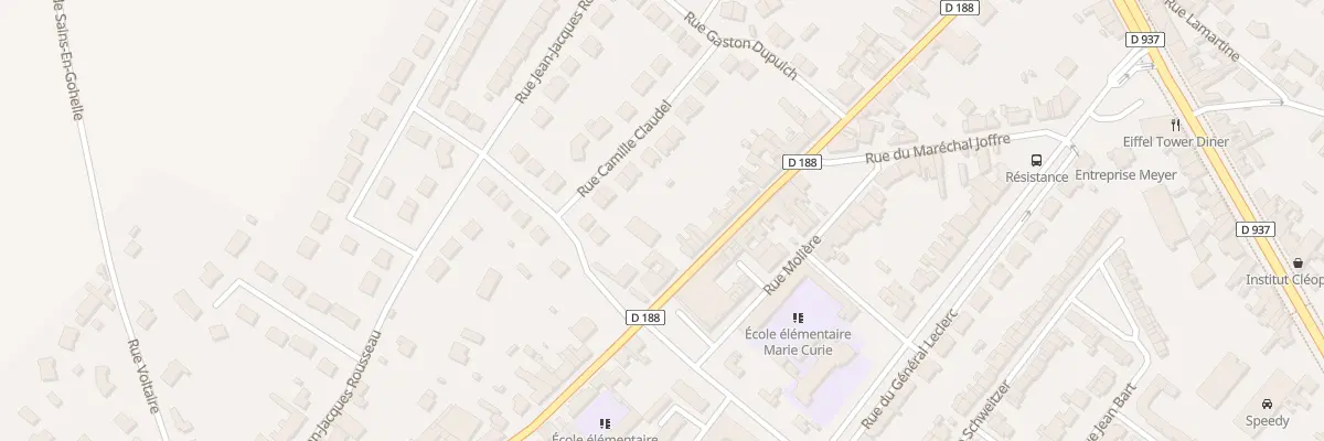 Plan du 70 Rue Jean Jaurès à Sains-en-Gohelle