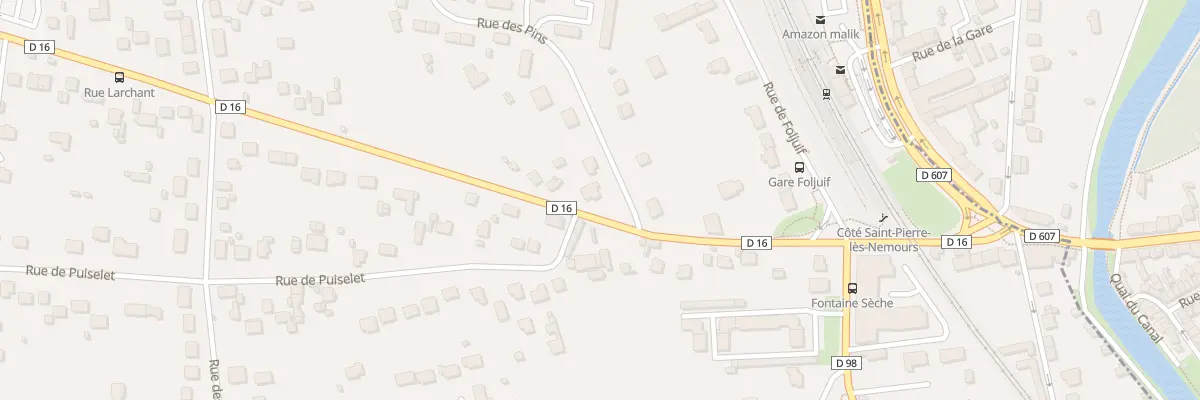 Plan du 1 Rue des Pins à Saint-Pierre-lès-Nemours
