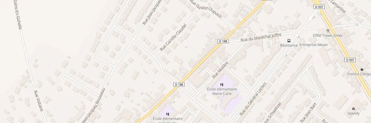 Plan du 72 Rue Jean Jaurès à Sains-en-Gohelle