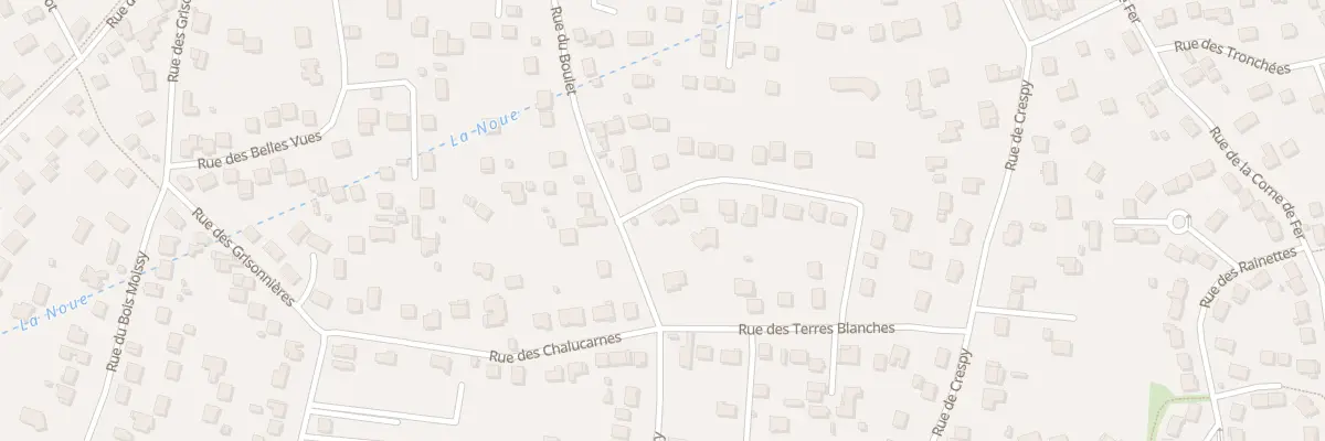 Plan du 20 Rue des Vaux Luisants à Vaux-le-Pénil
