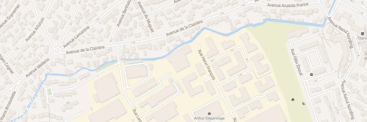 Plan du 2 Rue Henri François à Ozoir-la-Ferrière