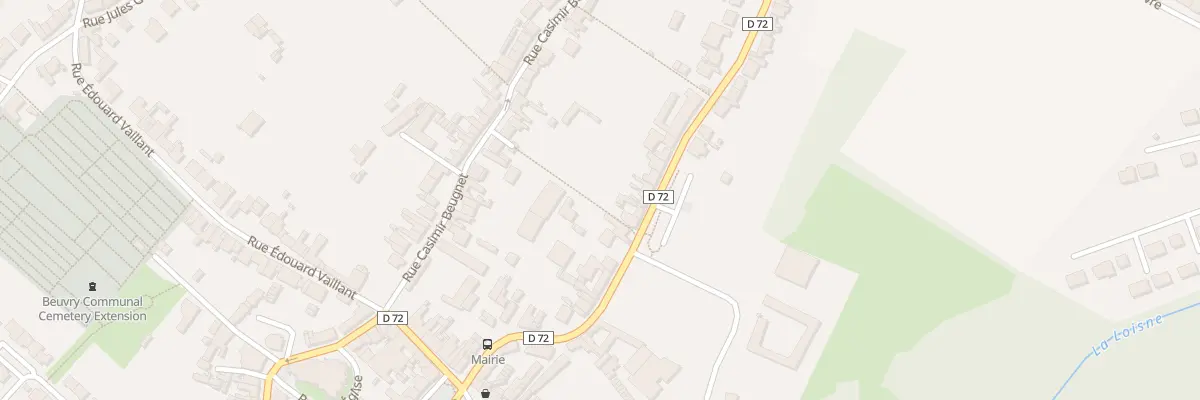 Plan du 205 Rue Jean Jaurès à Beuvry