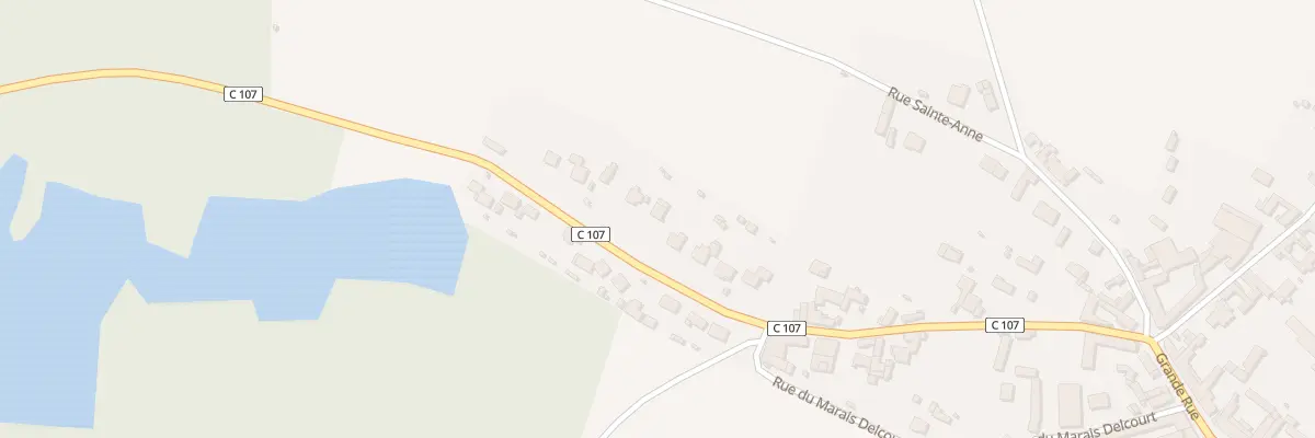 Plan du 28 Rue de Chipilly à Étinehem-Méricourt
