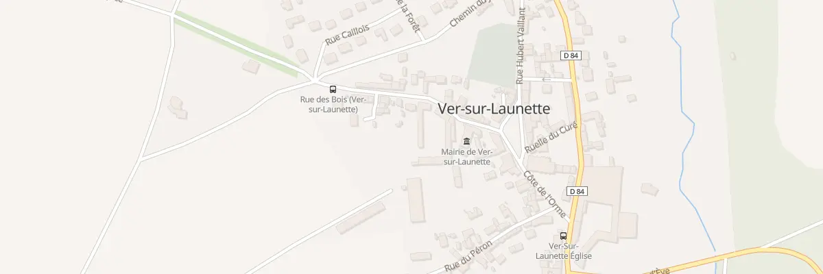 Plan du 11 Rue du Bois à Ver-sur-Launette
