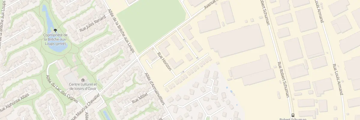 Plan du 8 Rue Horizon à Ozoir-la-Ferrière