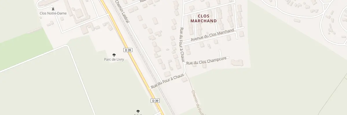 Plan du 42 Rue du Four à Chaux à Livry-sur-Seine