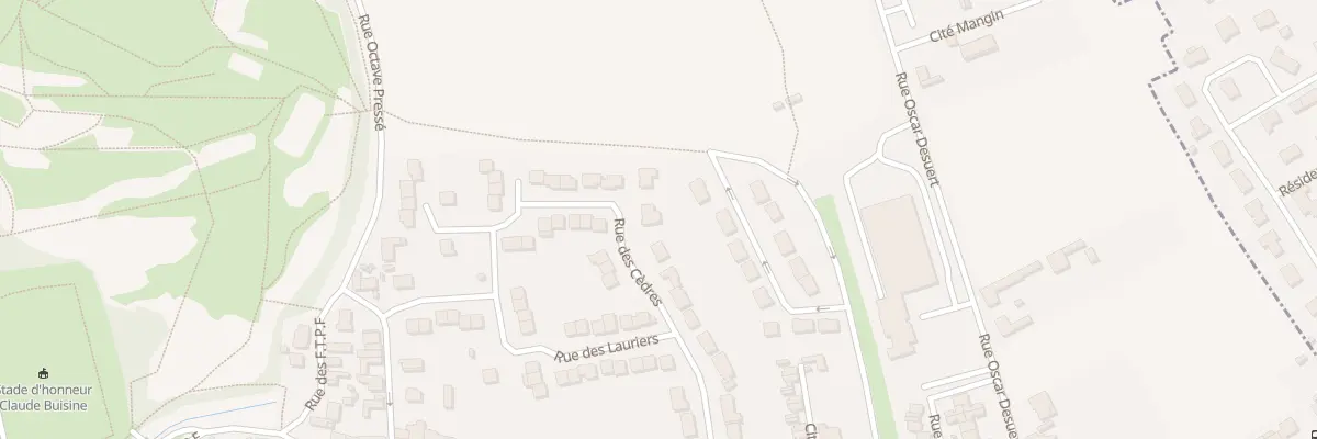 Plan du 24 Rue des Cèdres à Labourse