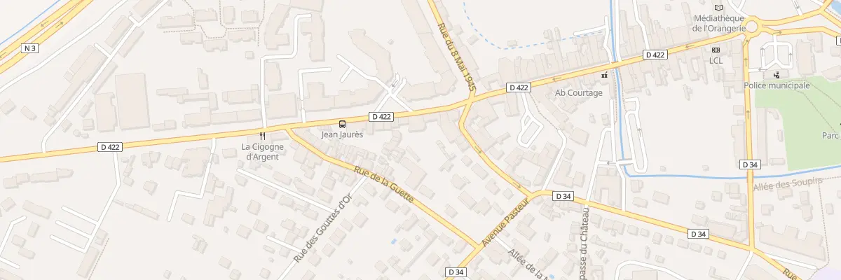 Plan du 26 Rue Jean Jaurès à Claye-Souilly