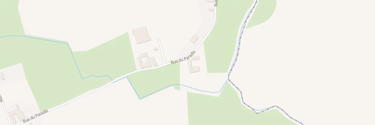 Plan du 94 Rue du Paradis à Merville
