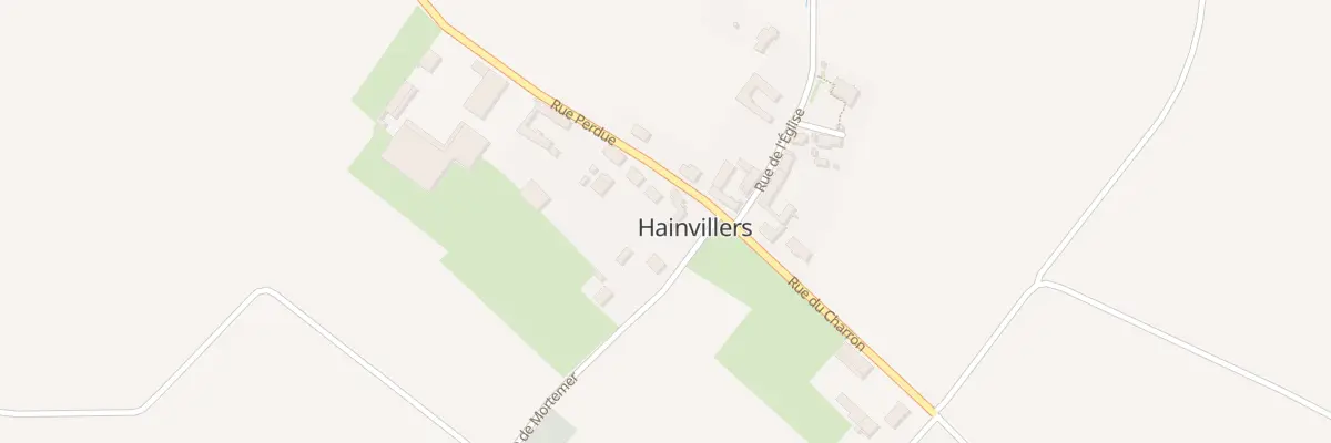 Plan du 1 Rue Perdue à Hainvillers
