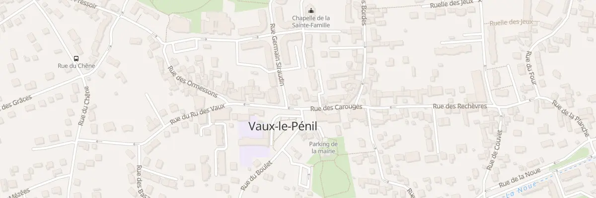 Plan du 17B Rue des Carouges à Melun