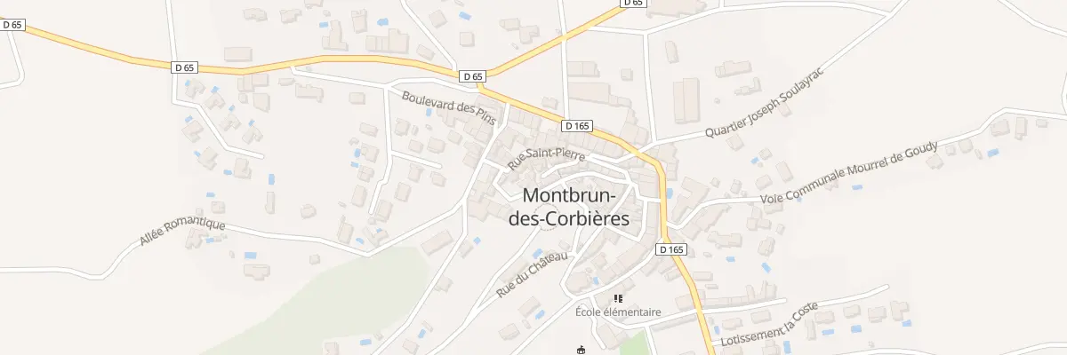 Plan du 9 Imp de l’Horloge à Montbrun-des-Corbières