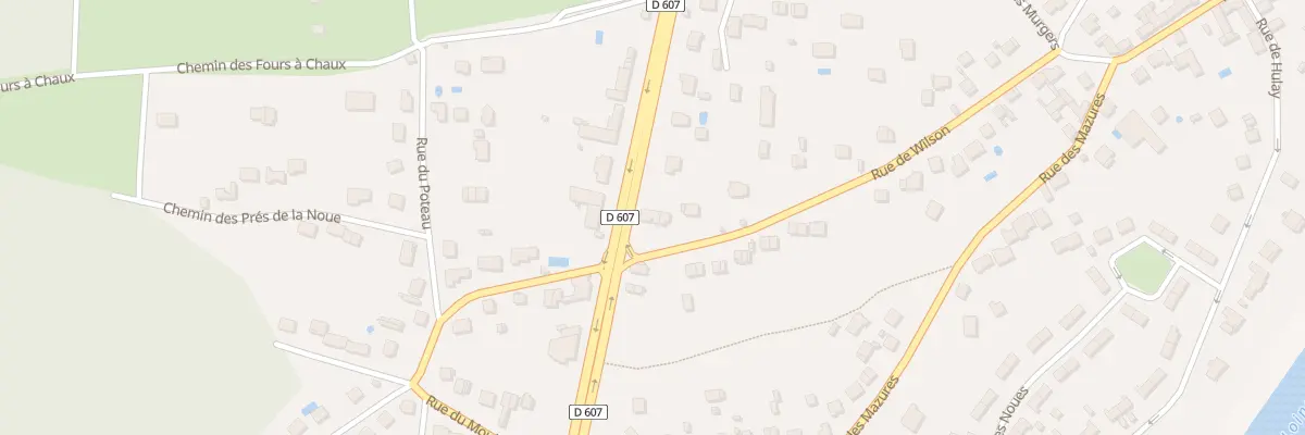 Plan du 1 Rue Wilson à Grez-sur-Loing