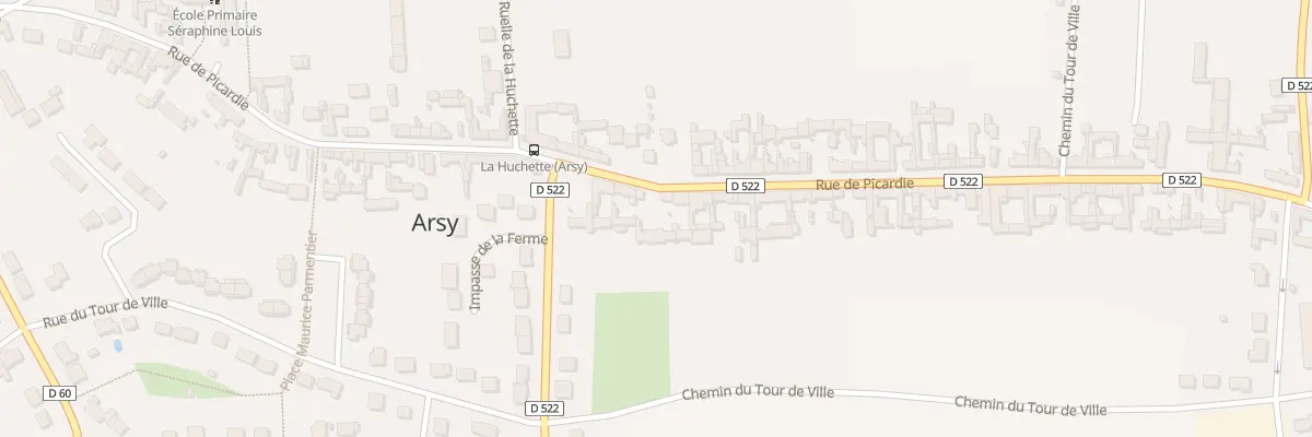 Plan du 65 Rue de Picardie à Arsy