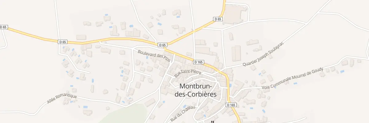 Plan du 32 Le Village à Montbrun-des-Corbières