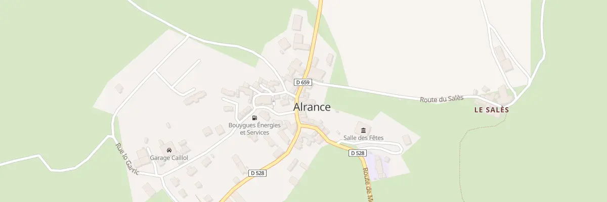 Plan du 5013 Alrance à Alrance