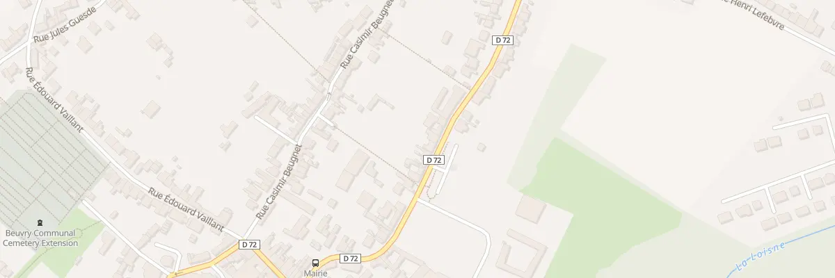 Plan du 243 Rue Jean Jaurès à Beuvry