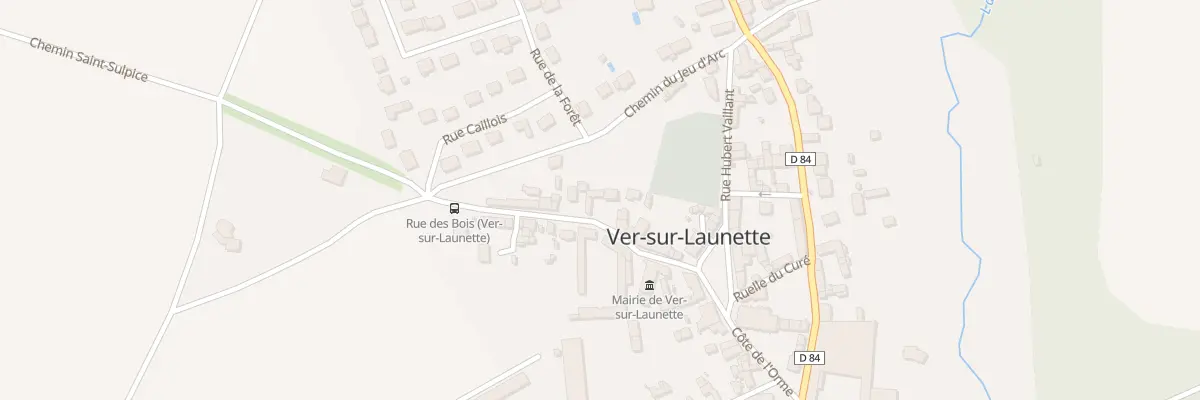 Plan du 14 Rue du Bois à Ver-sur-Launette