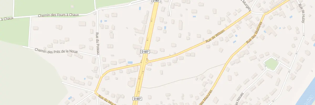 Plan du 3 Rue Wilson à Grez-sur-Loing