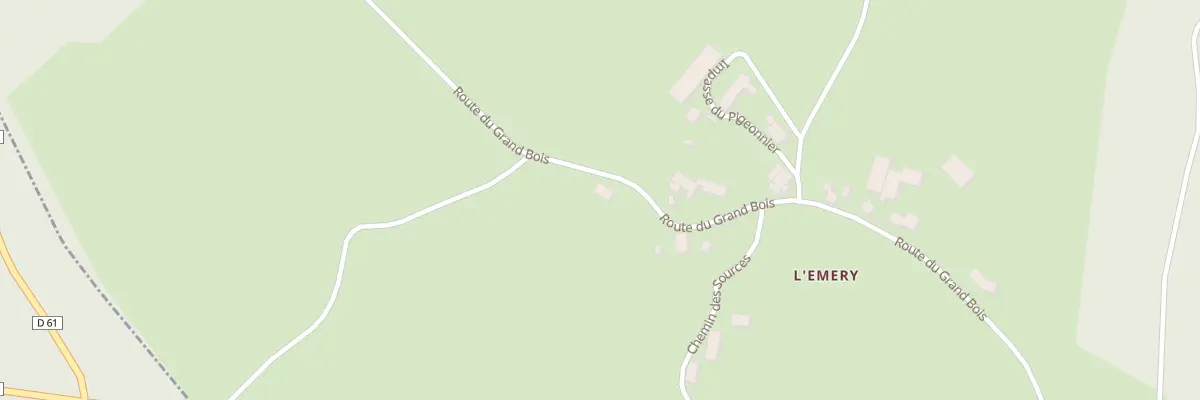 Plan du 5161 Les Fonzauds à Prondines