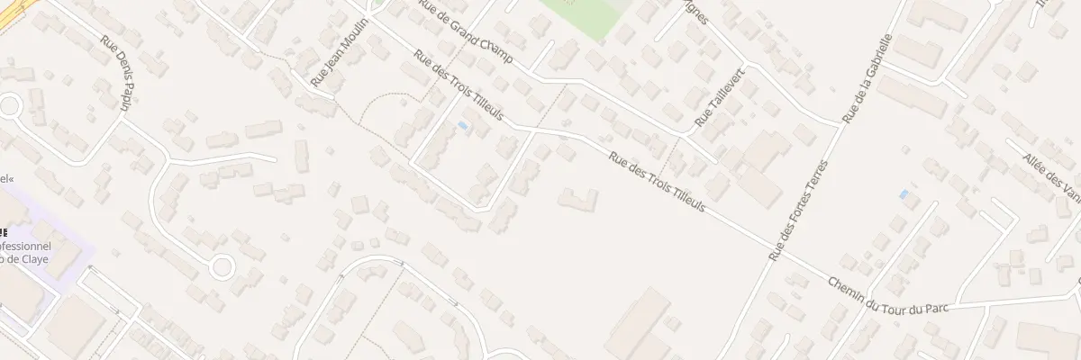 Plan du 85 Rue Pierre Brossolette à Claye-Souilly