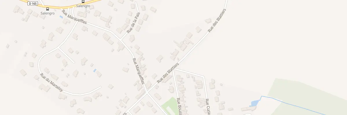 Plan du 29 Rue des Blattiers à Bouvigny-Boyeffles