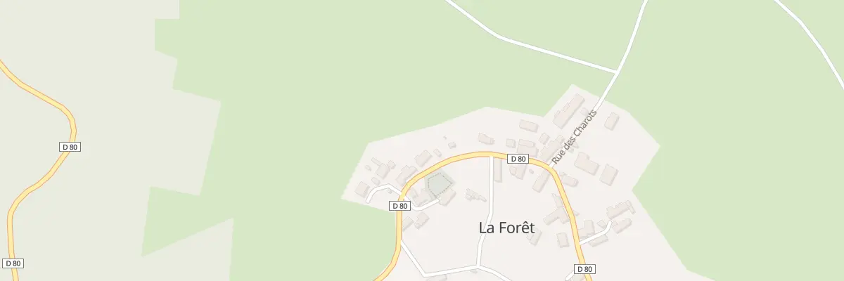 Plan du 5069 La Foret à Cisternes-la-Forêt