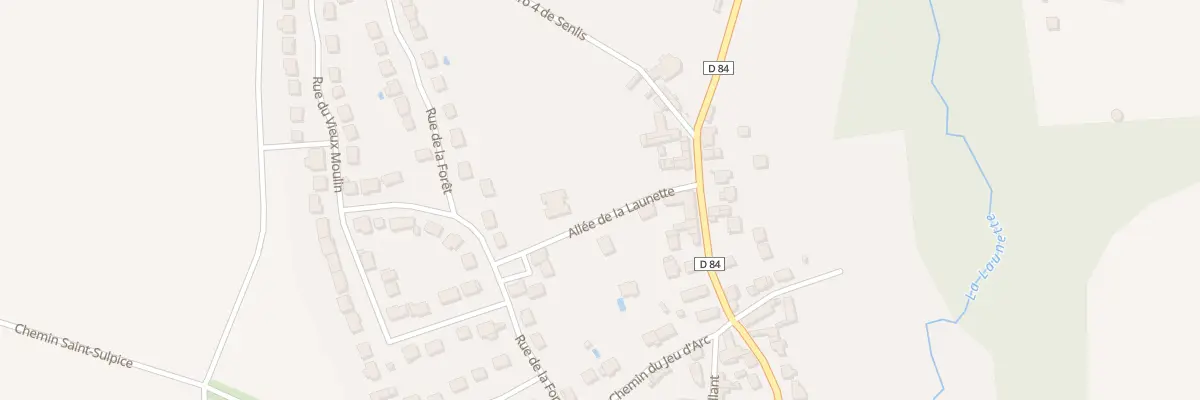 Plan du 2 All de la Launette à Ver-sur-Launette
