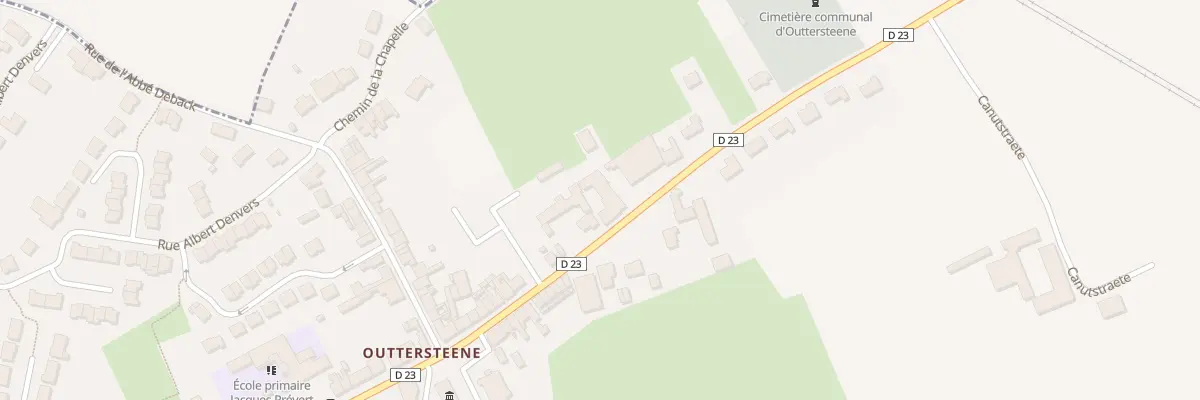 Plan du 4690 Rue de la Belle Croix à Bailleul