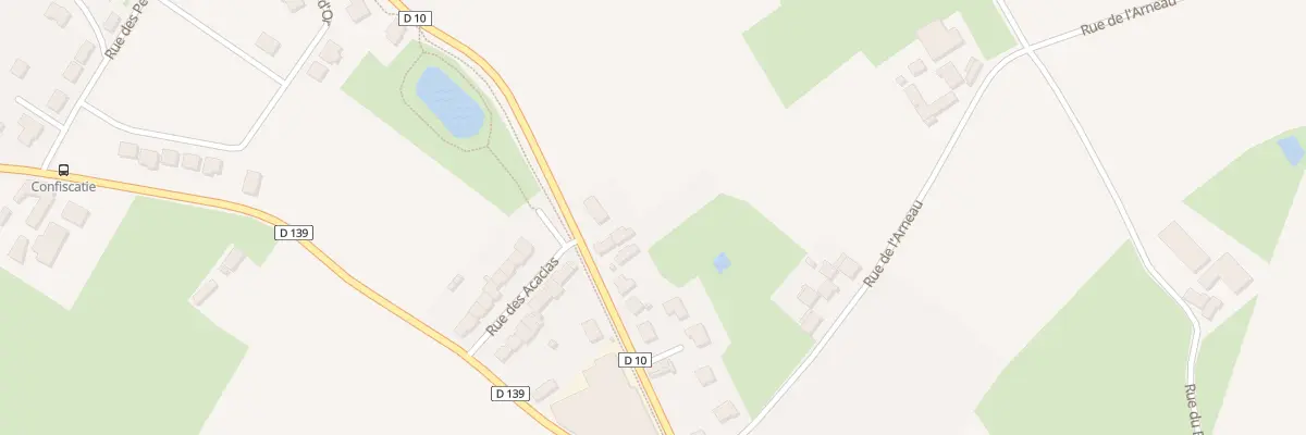Plan du 960 Rue de la Gare à Boeschepe