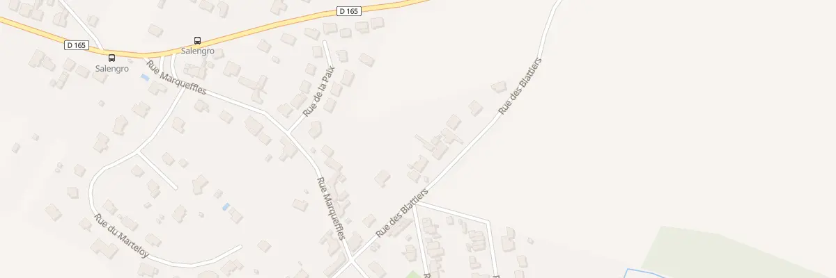 Plan du 33 Rue des Blattiers à Bouvigny-Boyeffles