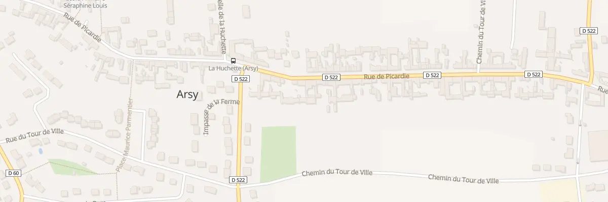 Plan du 63 Rue de Picardie à Arsy