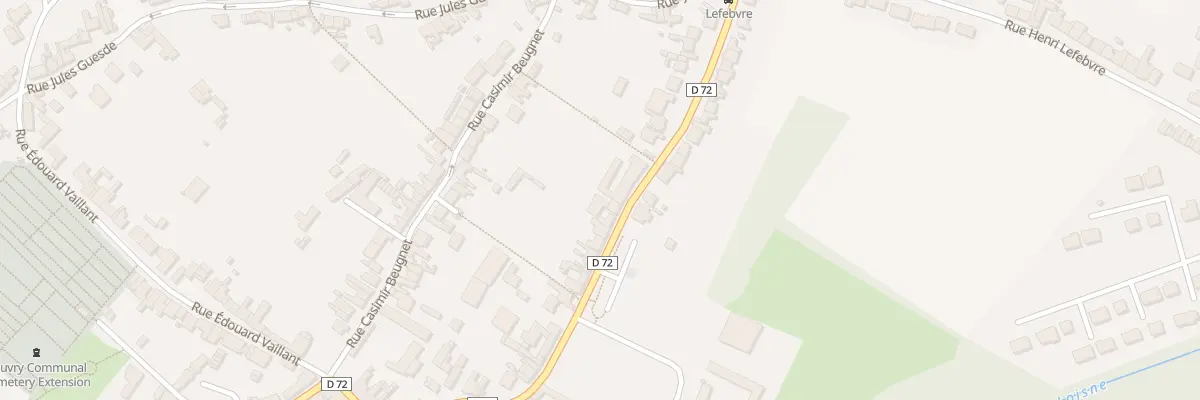 Plan du 269 Rue Jean Jaurès à Beuvry