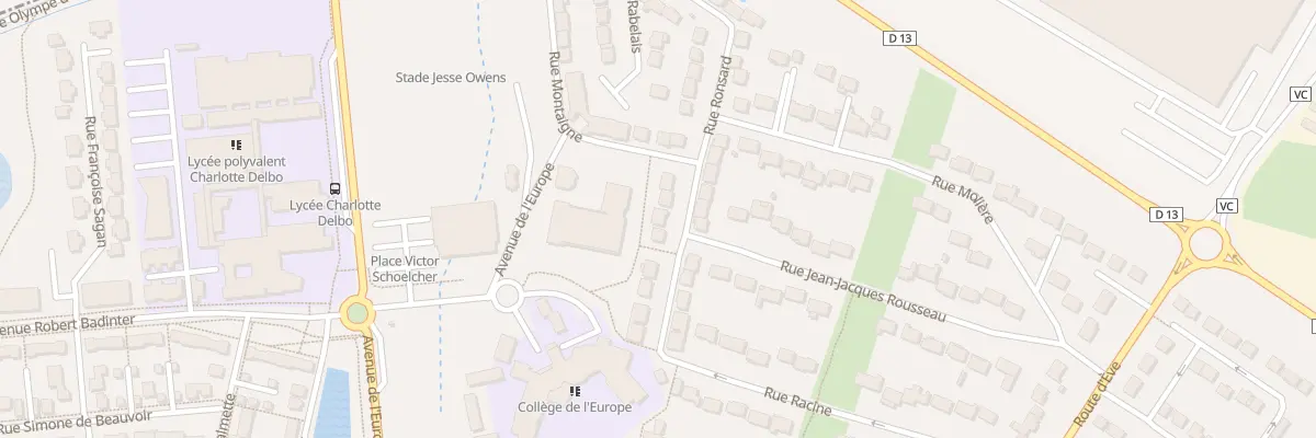 Plan du 7 Rue Ronsard à Dammartin-en-Goële
